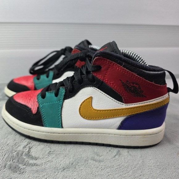 Air‎ Jordan 1 Mid Retro Size 4.5Y - Picture 3 of 8